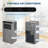 10,000 Btu Portable Air Conditioner, 3-In-1 Portable Ac Units For Rooms With Dehumidifier, Fan, Room Air Conditioner Cools Up To 450 Sq.ft. Grey