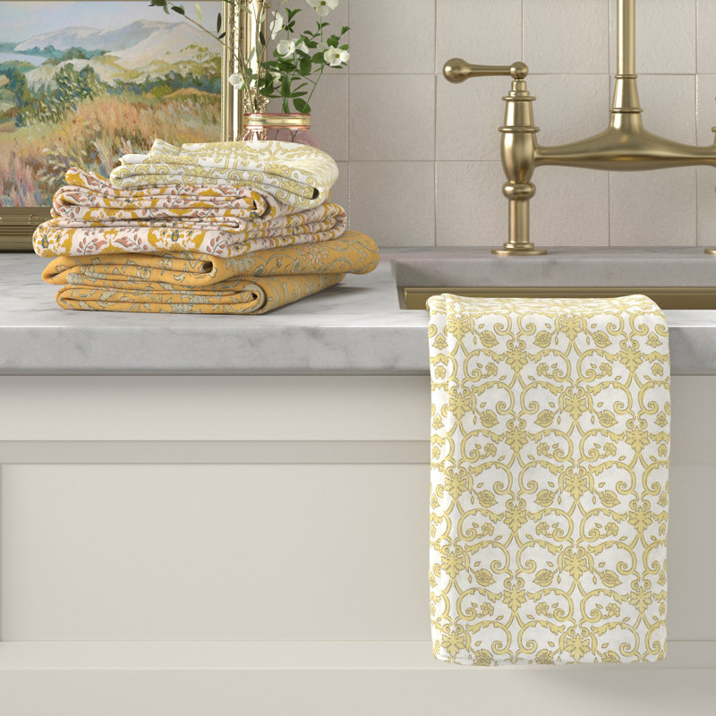 Ensemble de serviettes de cuisine 100% coton (ensemble de 6)