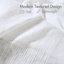Rideau de douche Anna White uni texturé transparent 72 x 84 po-1302688112-1263005516
