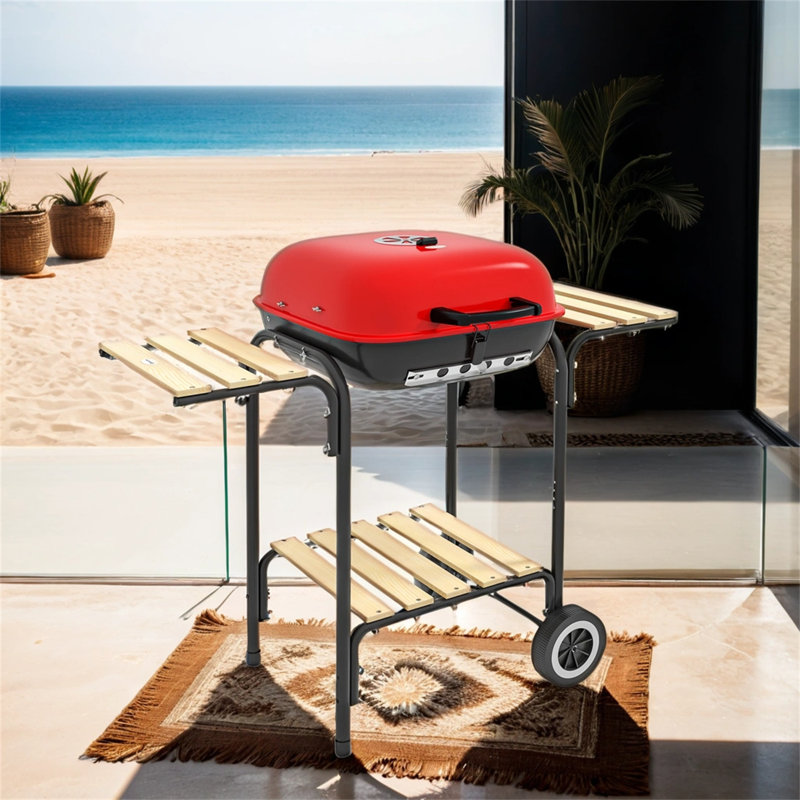 Barbecue au charbon Kamado de l 38,5 po TONWIN