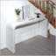 Console Table with Curved Waterfall Design-1206345474