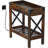 Slim Side Table With Charging Station, Built-In USB Ports And Power Outlets, Compact Design For Small Spaces, Modern End Table With Secure Lid