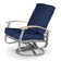 Chaise de patio pivotante avec coussin Askar