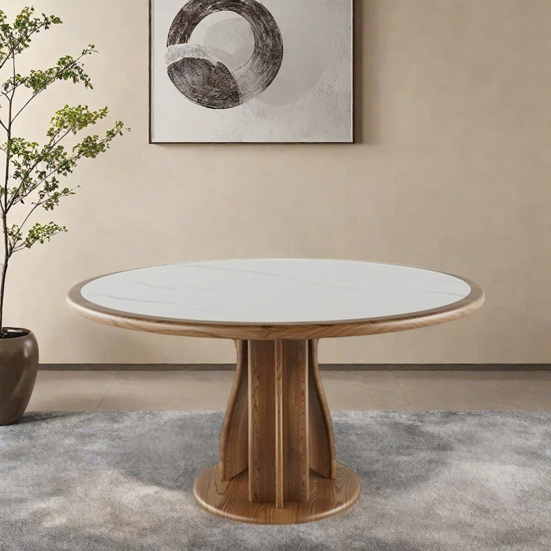 Table de salle à manger Vintage, H 29,53 po x L 59,06 po x l 59,06 po