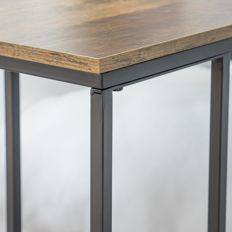 Fontfroide End Table, Brown/Black