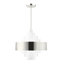 Lustre cylindrique unique à 10 lumières avec accents de cristal Annelore-2000863621-2000868895