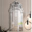Miroir mural biseauté sans cadre avec fenêtre Gisella