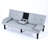 67 - Inch Multi Functional Bed In Gray, Foldable And Cup Holder For Leisure Moments One Click Switch Entertainment Various Spaces-1376431719