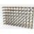 Walnut Stained Pine / Galvanised Steel