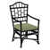 Chippendale Upholstered Arm Chair