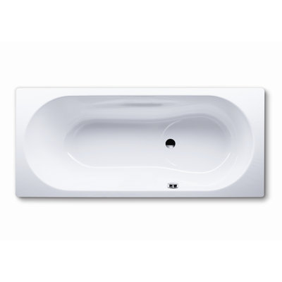 Vaio 71'' x 31.5'' Soaking Porcelain Enameled Steel Bathtub