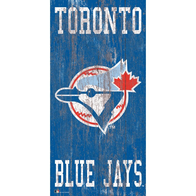  Fan Creations MLB Toronto Blue Jays Unisex Toronto Blue Jays  Fans Welcome Sign, Team Color, 6 x 12 : Sports & Outdoors