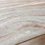 Tapis rose à motif abstrait Austrina Dieter-1896283854
