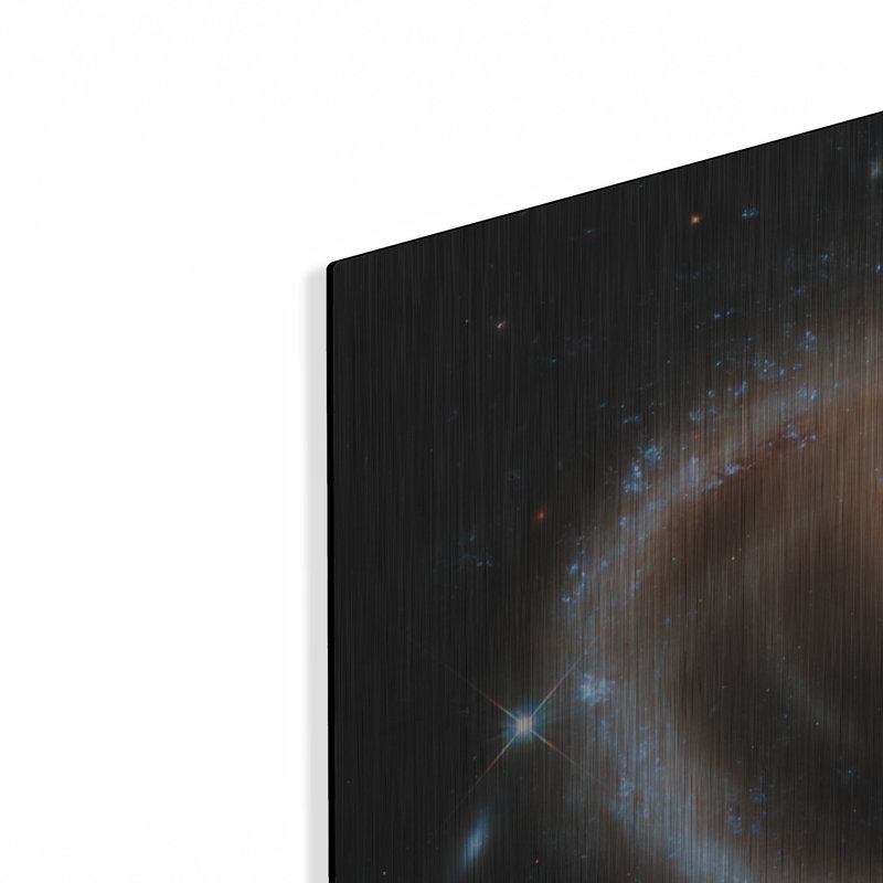  «Interacting Galaxies Arp 273» par le télescope Hubble de la NASA, art mural en métal, H 36 po x l 36 po