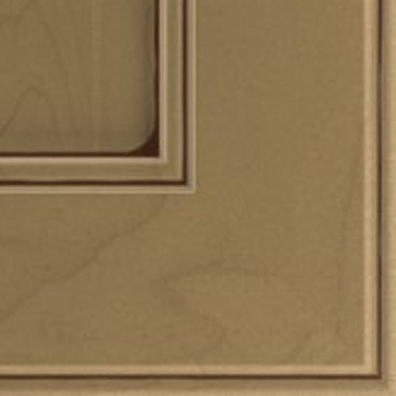 Dwelling Full Access Carabel Door Sample, Frappe avec glacis moka, Érable