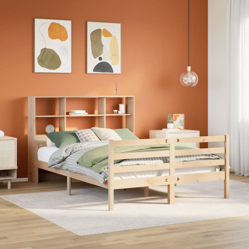 Solid Wood Bed