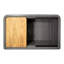 Farmhouse Apron 32.75 in. L Farmhouse Single Basin Kitchen Sink-88498141