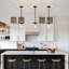 Levona 1 - Light 5.1" Wide Pendant with Hammered Glass for Kitchen Island-2112364381