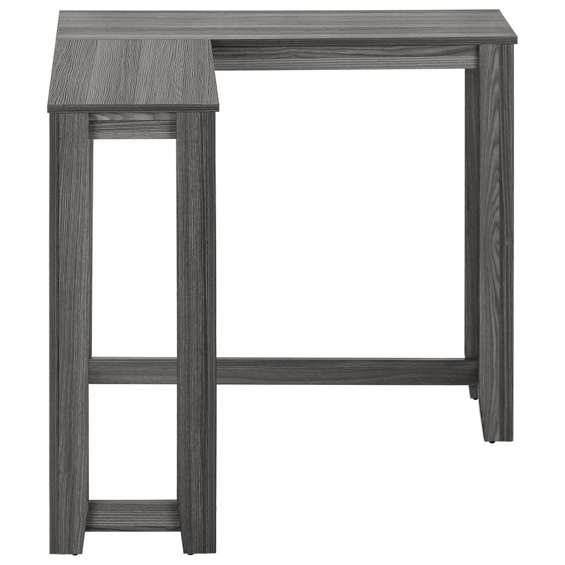 Modern Narrow Accent In Grey - Console For Entryway, Living Room With Function Contemporary Table Design Room, Bedroom, Entryway Laminate Surface