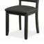 Chaise d'appoint rembourrée Quain-120234911