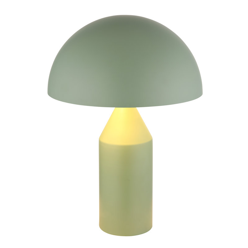 Anazagene Metal Table Lamp, Green, Green