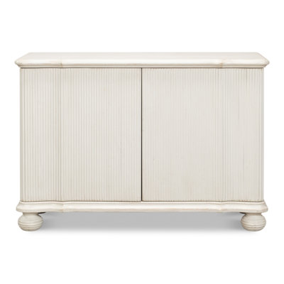 Commode d'entrée Astrid, blanc antique