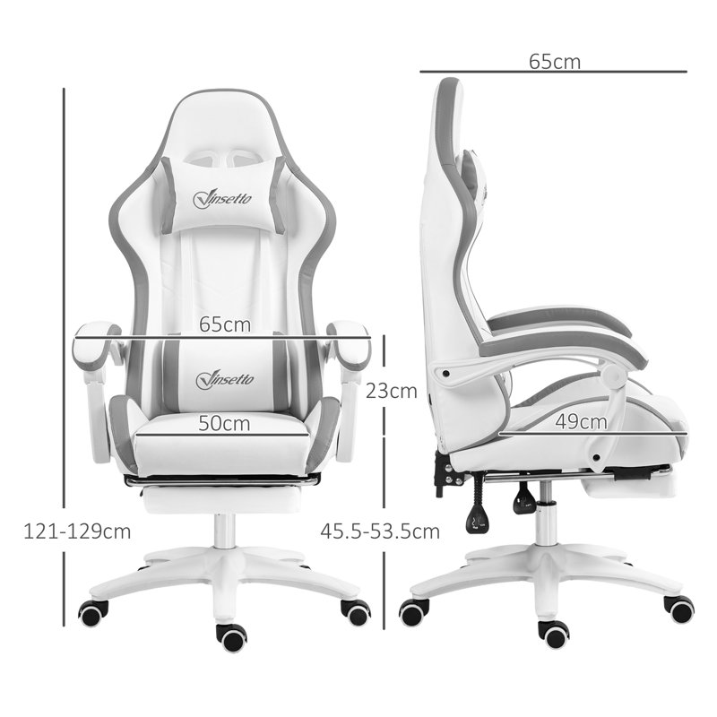 Gaming Chair, Grey