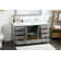 Irene 60'' Single Bathroom Vanity with Engineered Marble Top