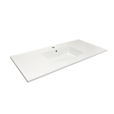 Vitreous China Top with 3-Faucet Holes
