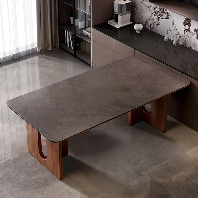 Table de salle à manger rectangulaire, H 29,53 po x L 70,87 po x l 35,43 po