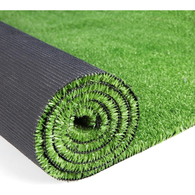 Tapis synthétique synthétique pour gazon synthétique 0,4 po, 0.4" H x 72" W x 420" D