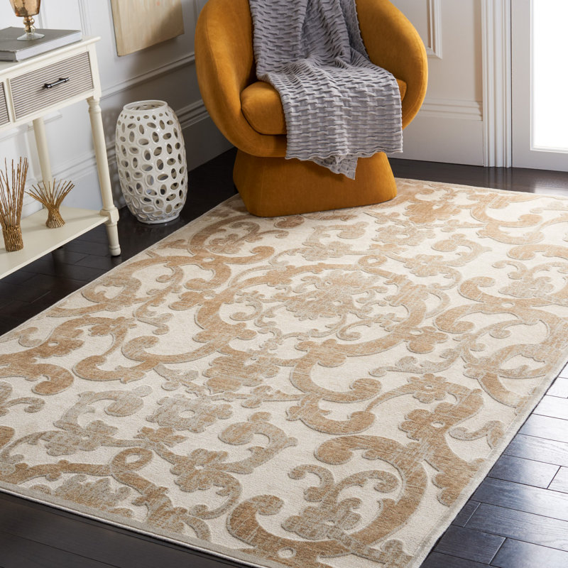 Tapis géométrique Paradise Performance, Rectangle 5 pi 3 po x 7 pi 6 po