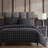 Windowpane Plaid Classic Modern Rustic Cotton Comforter Set-93175214-89603344