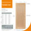 Thames Oak Internal Door Unfinished-1342942464