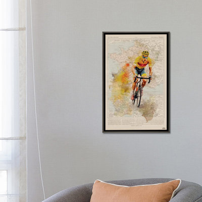 Tour de France, aquarelle