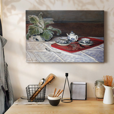 The Tea Set, 1872-Gallery Wrapped Canvas
