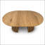 Table basse extensible avec pieds à lattes