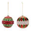 Ensemble de 6 boules en verre