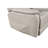 Contemporary Style Lift Chair Aesthetic Design Saddle Arms Wired Controller USB Port Steel Seat Box Light Gray Finish-2023558495