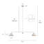 Luminaire suspendu 2 lumières Talvi-354579138