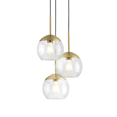 Luminaire suspendu en verre Shynar Globe