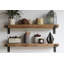 Brennon 2 Piece Reclaimed Barn Wood Solid Wood Bracket Shelf-88209009-96048212