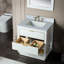 Meuble-lavabo en bois massif 30 po x 21 po x 33 po Venice-286210437