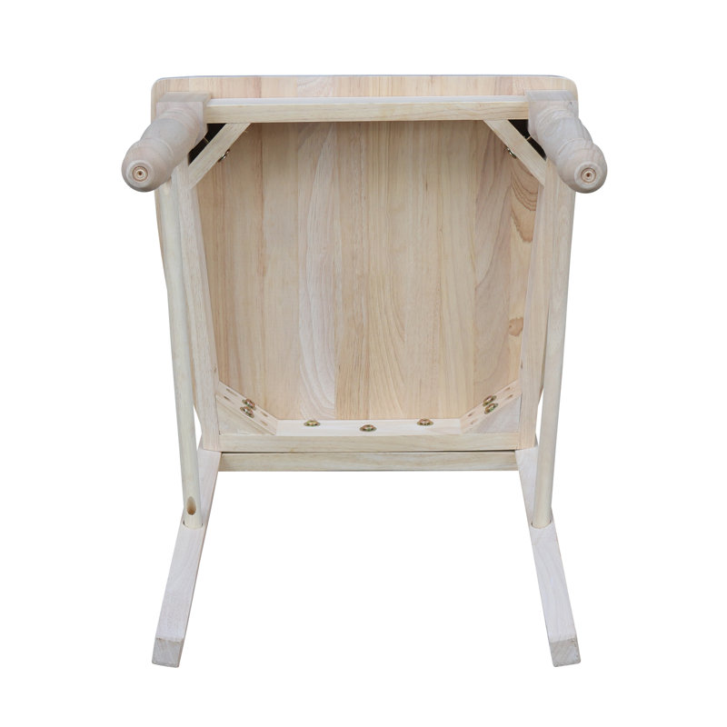 Demica 18'' H Solid Wood Side Chair