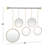 Stansfield Solid Wood Circle Wall Mirror