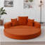 Boneless Convertible Sofa Couch Bed,Multi-Functional,Circular Bed,Adjustable Futon Sofa ,No Assembly Compressed Corduroy Floor Lounge Sofa For Apartment Office Bedroom Living Room-87418692