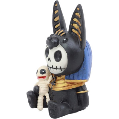 Figurine Deberah Furrybones, dieu égyptien de l'au-delà, Anubis