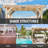 10'X 10' Cedar Wood Pergola With Solid Structure, Retractable Shade Canopy, Durable, Rot Resistant-106309670-106309668