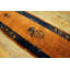Floral Hand Knotted Wool Pile Antique Chinese Peking Hallway Runner Rug