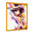 Impression dorée sur toile encadrée